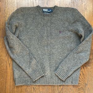 Polo by Ralph Lauren Merino Wool Rabbit Hair Sweater SMALL